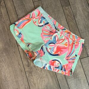Lilly Pulitzer Adie 100% Cotton Shorts Size 0